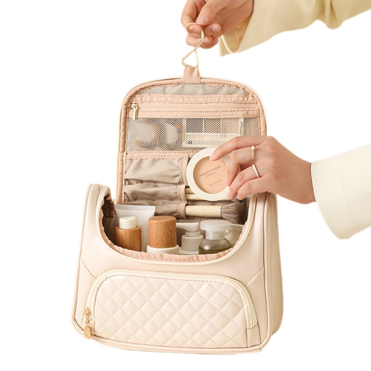 ITERLEVE - Neceser Grande De Viaje Maquillaje Y Cosméticos Impermeable