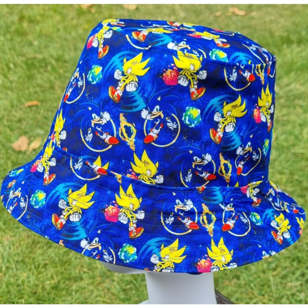 EL ESPACIO DE TOMMY - Gorro infantil Bucket Hat animado azul