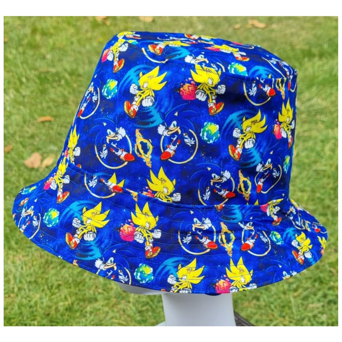 EL ESPACIO DE TOMMY - Gorro infantil Bucket Hat animado azul