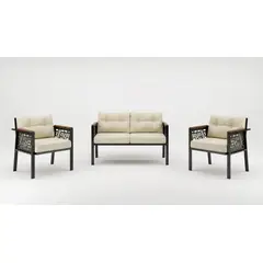 GENERICO - Juego de Living de Terraza Melisa, 4 Personas