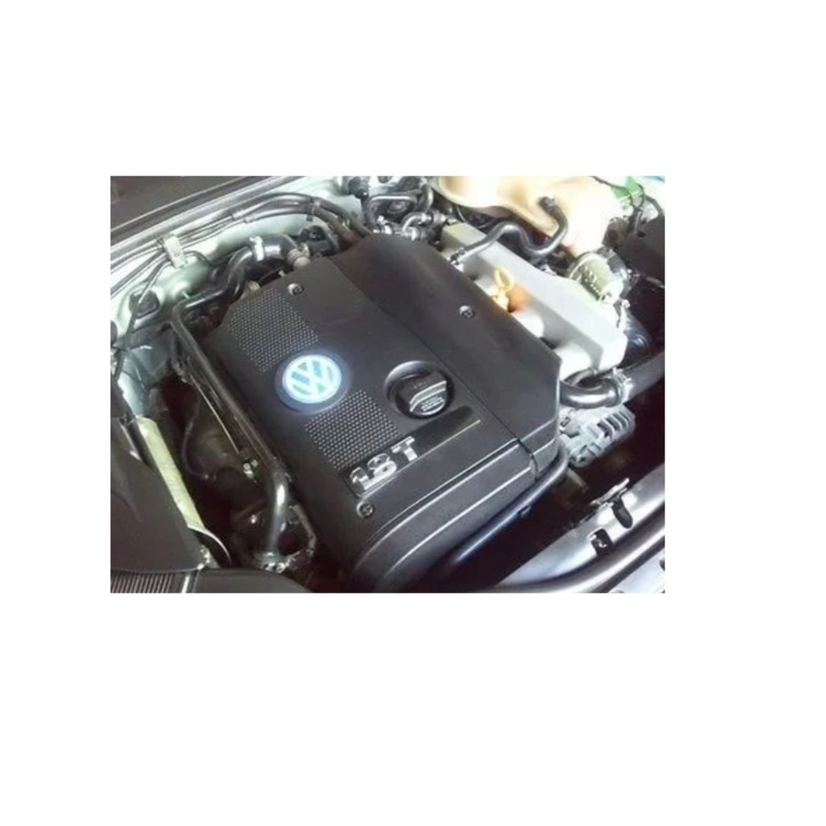 GENERICO - Emblema Insignia Cubre Motor para VW Golf Bora Passat Polo