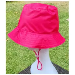 EL ESPACIO DE TOMMY - Gorro infantil Bucket Hat fucsia