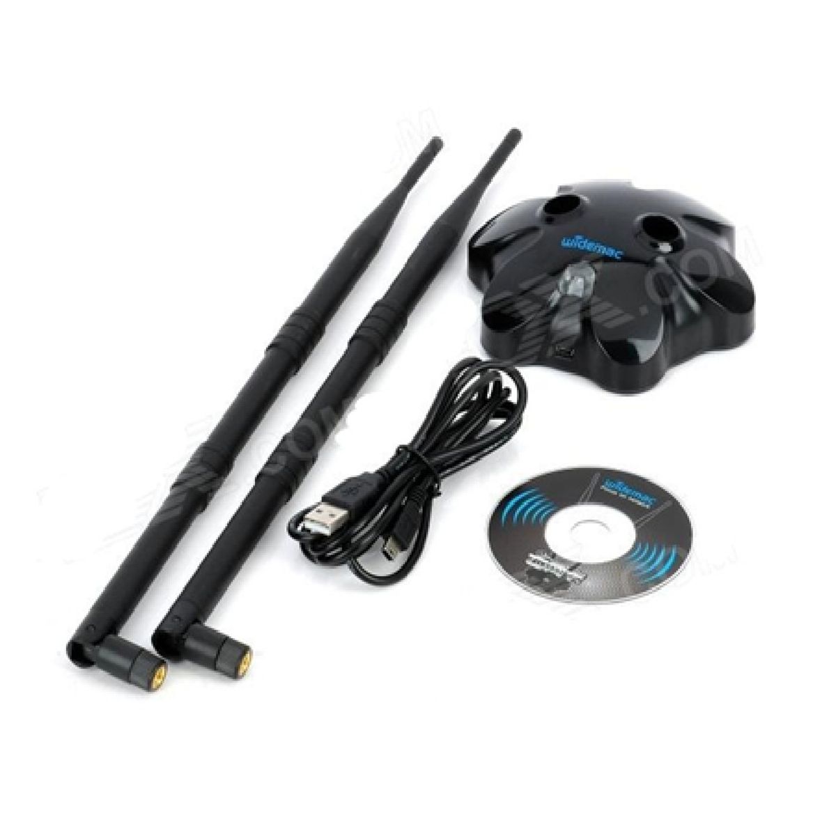 GENERICO - Adaptador Wifi Widemac 300mbps N Usb 2.0 1000mw 15dbi X 2