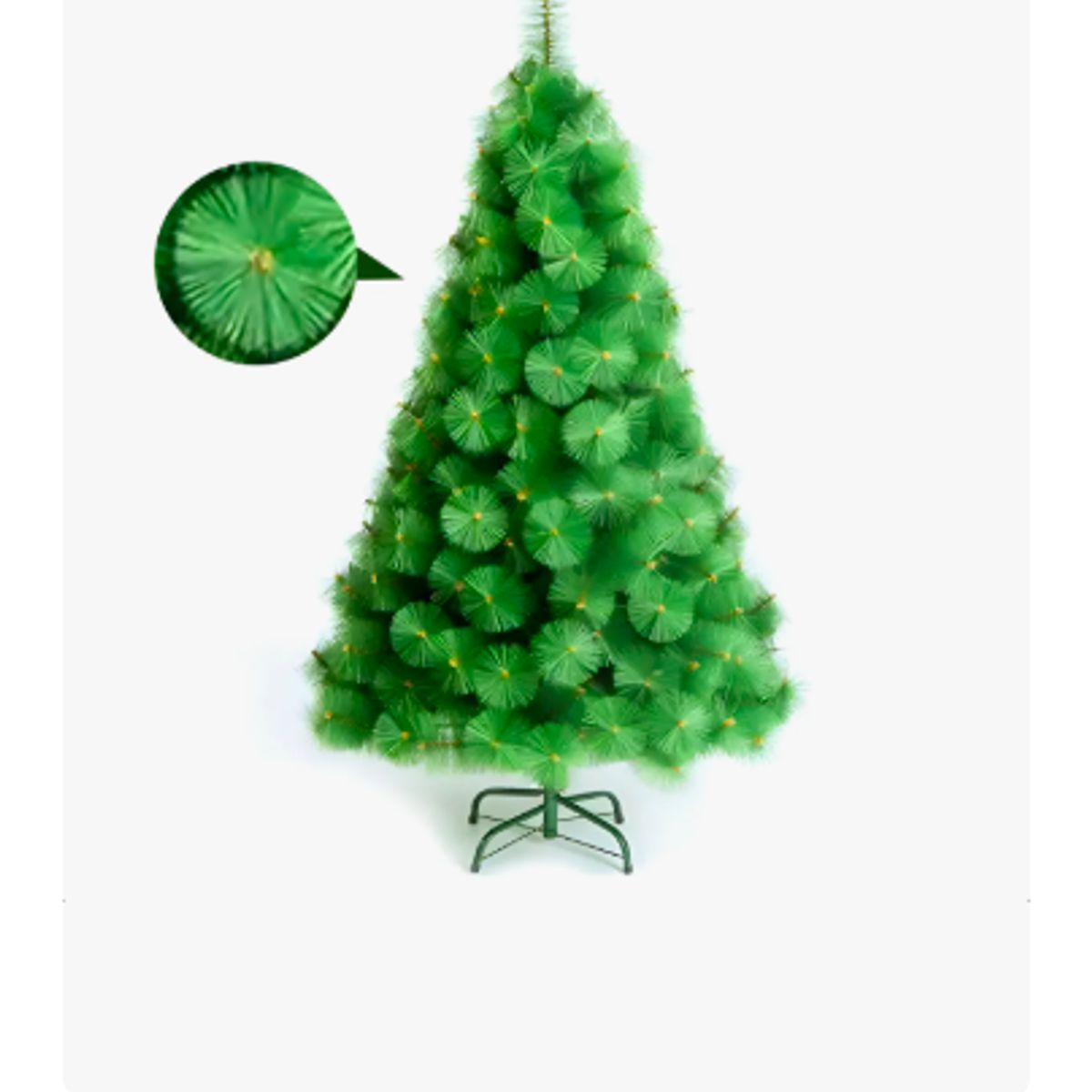 GENERICO - Árbol De Navidad Pino 12m Pascua Artificial Frondoso Verde