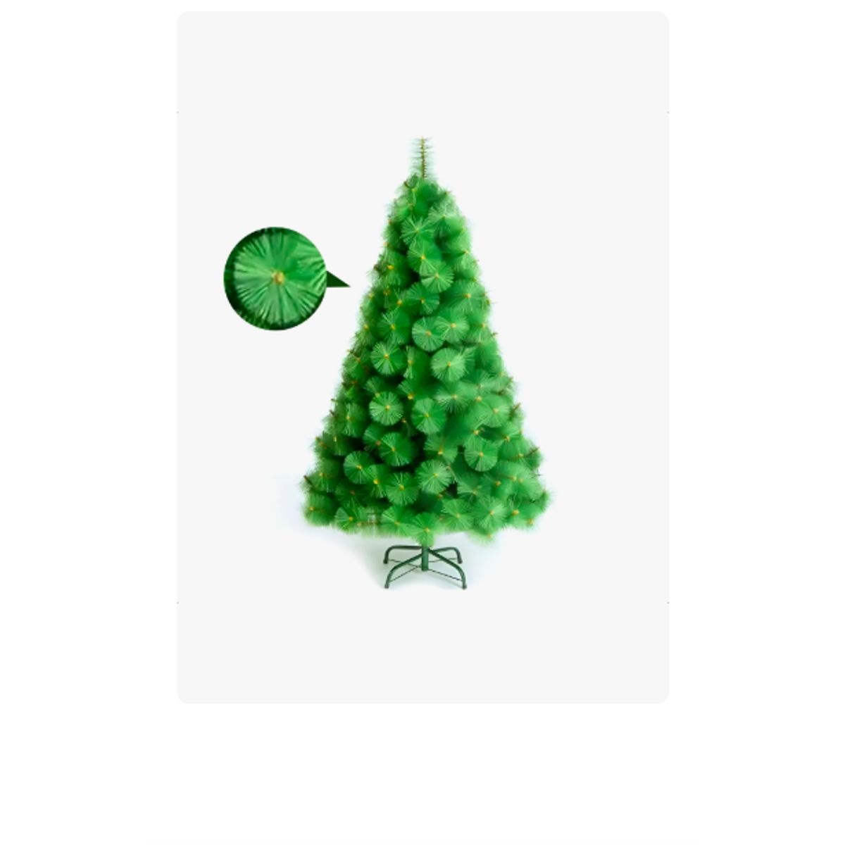 GENERICO - Árbol De Navidad Pino 12m Pascua Artificial Frondoso Verde