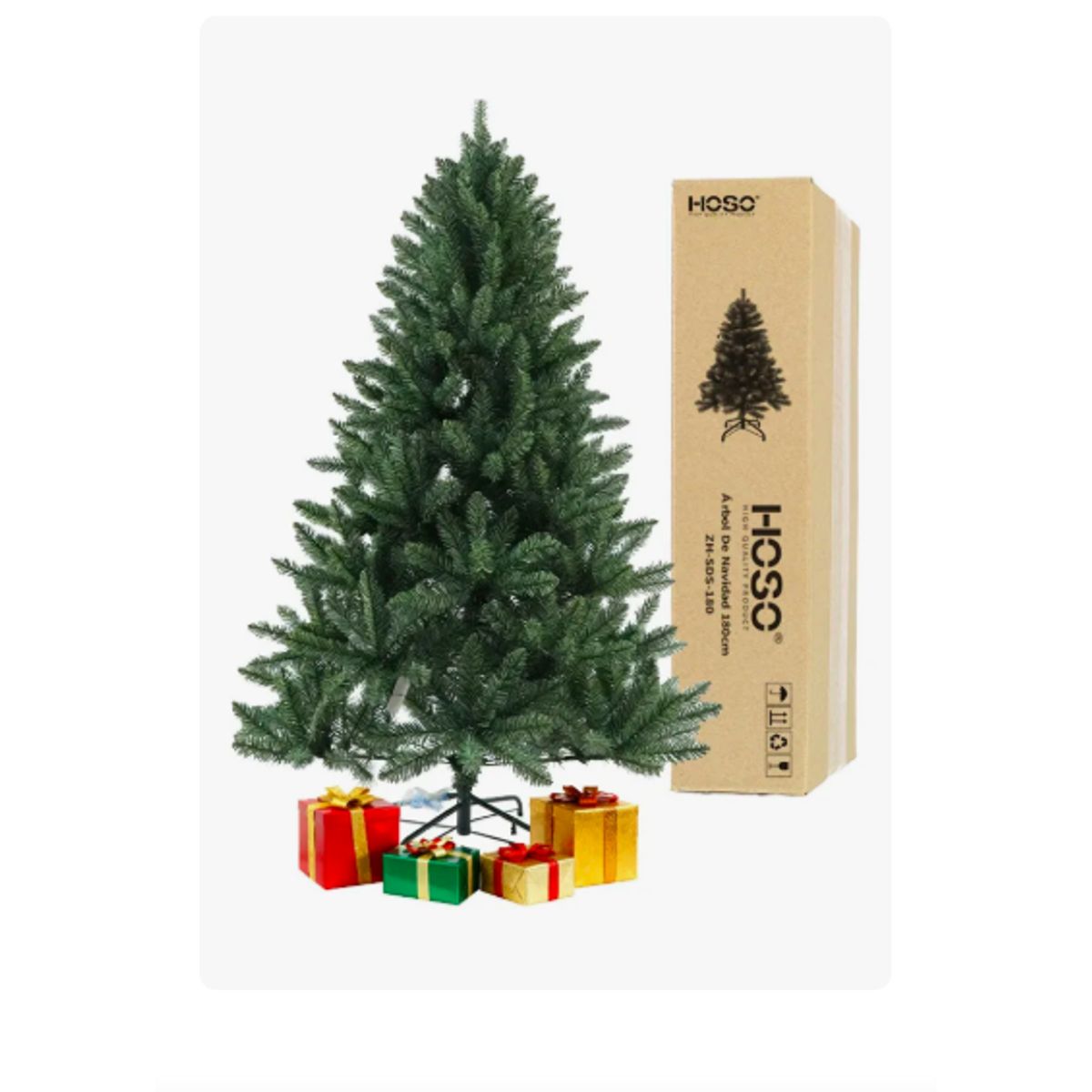 GENERICO - Árbol De Navidad De 1.80 Metro/ Hogar / Decoración Color Verde