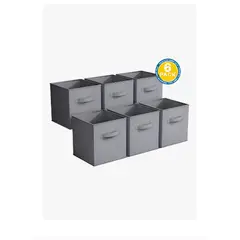 GENERICO - Pack 6 Cajas Cubo Carry All Organizadoras Plegables