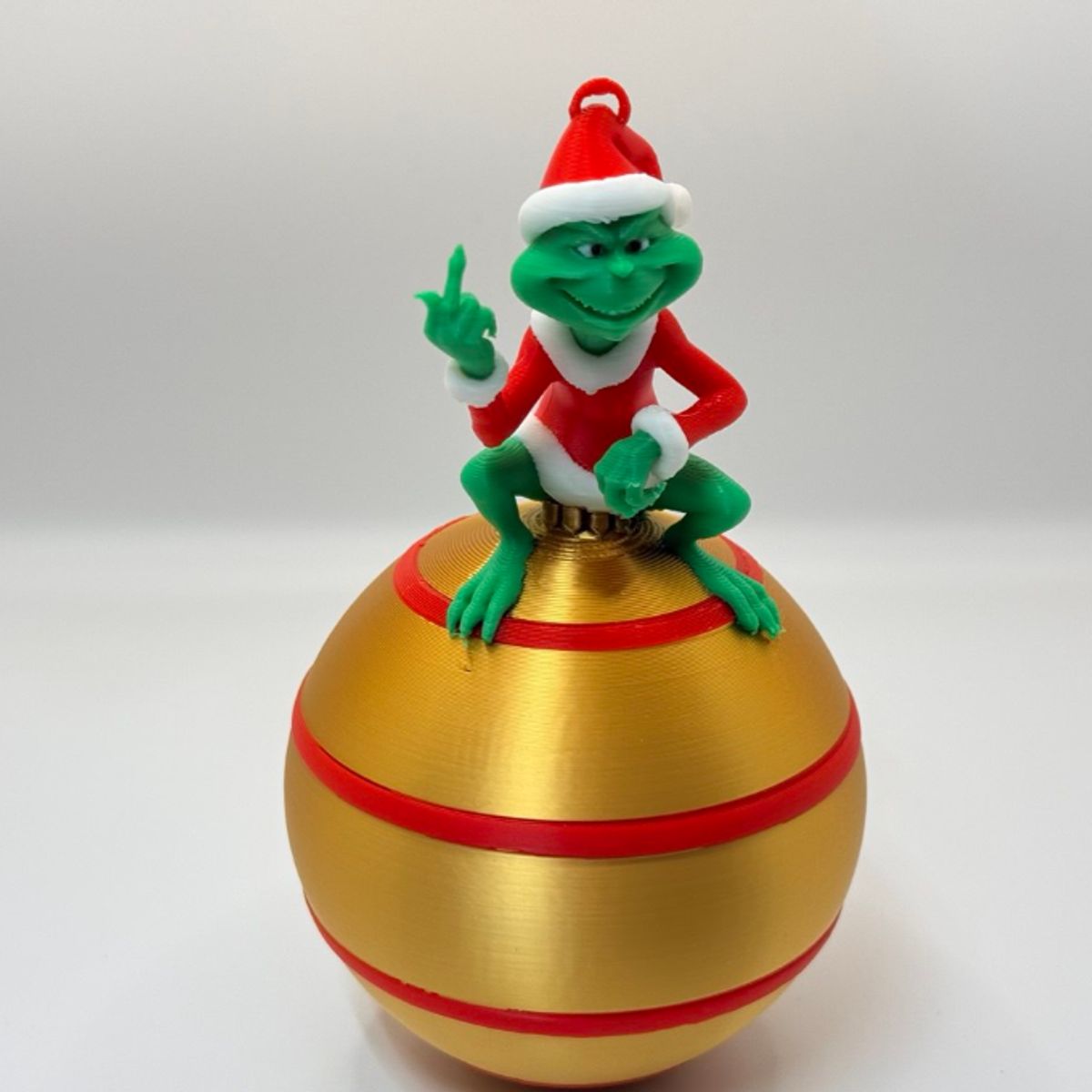 GENERICO - Adorno para el árbol de navidad- Grinch Travieso