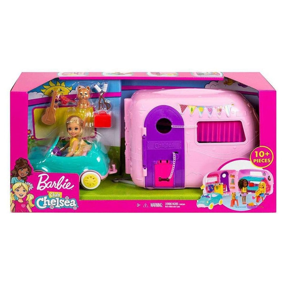 MATTEL - Barbie - Chelsea Y Su Caravana - Club Chelsea