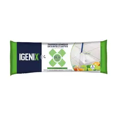 IGENIX - TRAPERO HÚMEDO PISO 10 UND NARANJA CITRUS