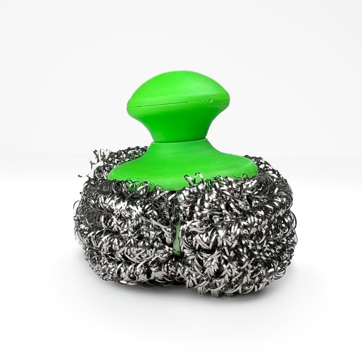 ALL CLEAN - PACK X 4 FREGADORA DE ACERO INOX CMANGO 2 UNIDADES- ALL CLEAN