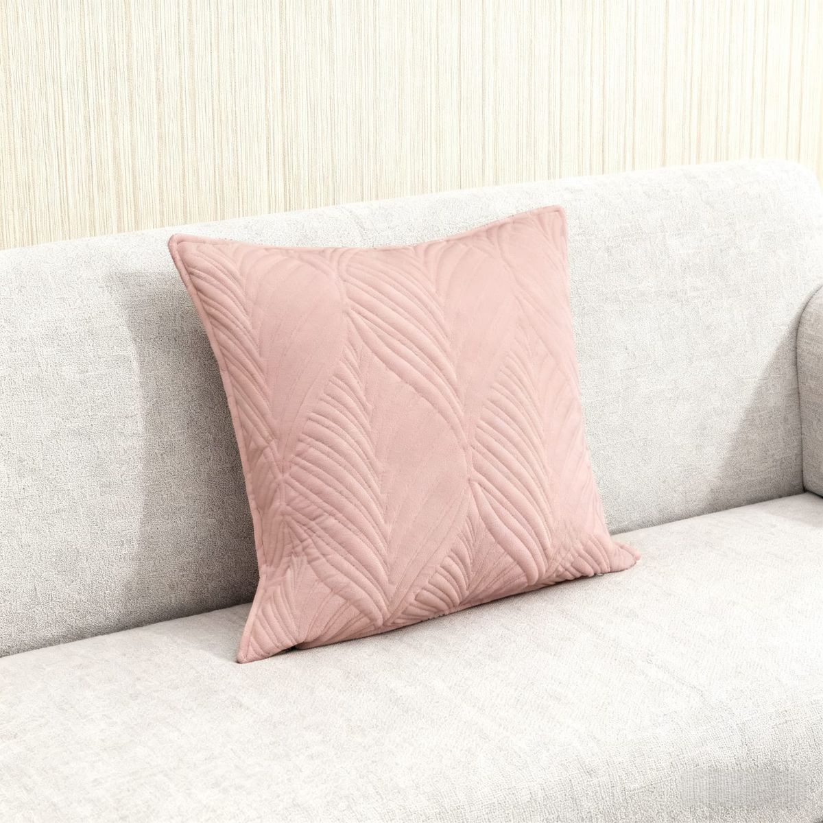 GENERICO - PACK / 2 FUNDAS PARA COJÍN RELIEVE