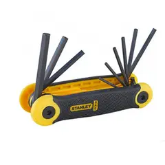 STANLEY - Juego De Llaves Allen 9 Piezas De 5/64 A 1/4 (69-265)