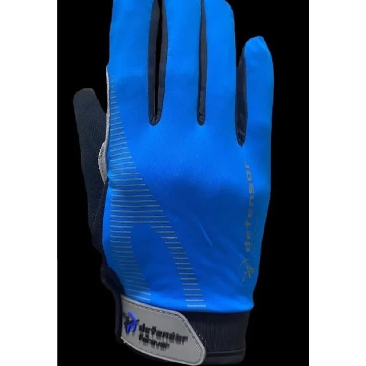 GENERICO - Guantes cortos antideslizantes deportivos azul M