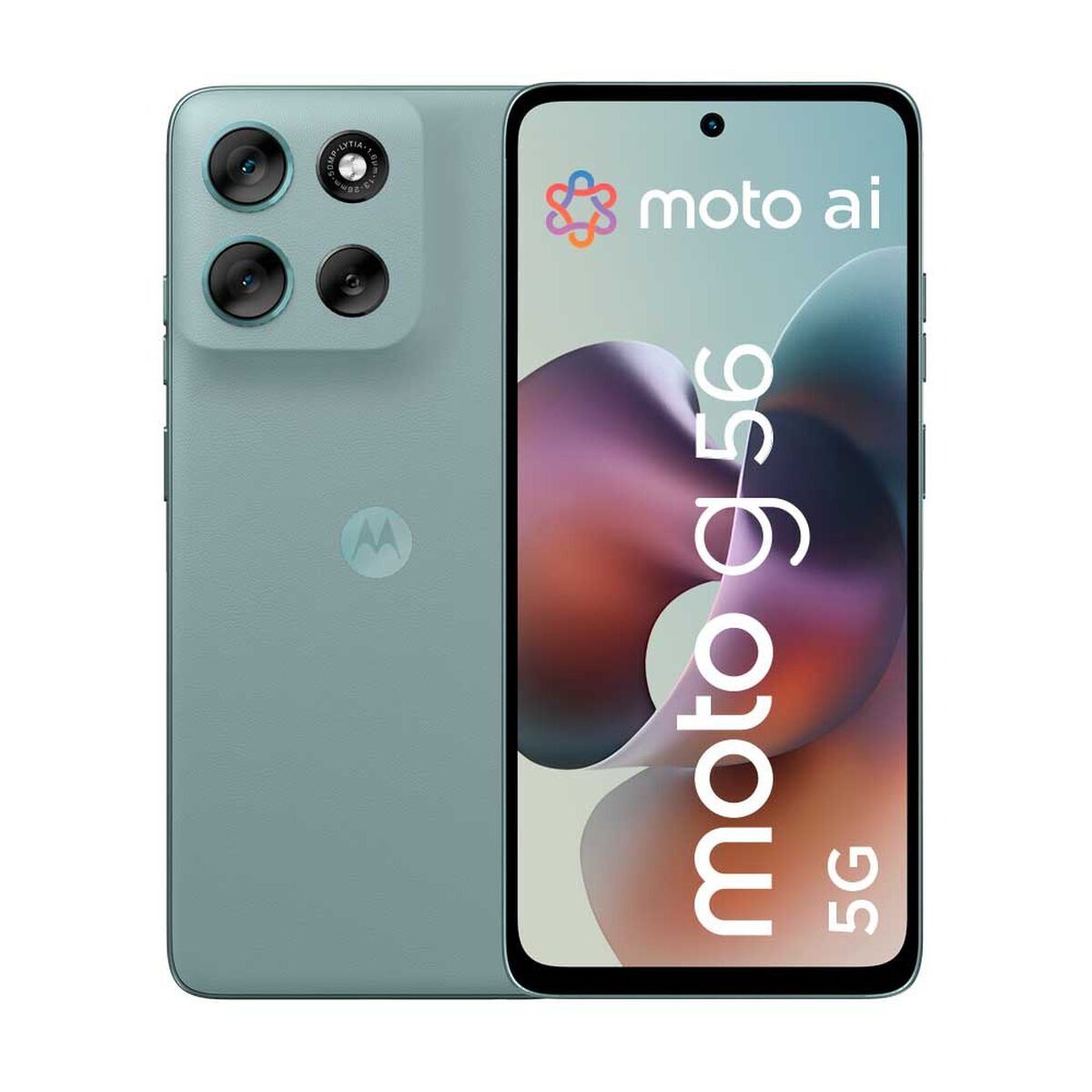 MOTOROLA - Motorola Moto G56 5G 256GB 8GB RAM Gris Claro Pantalla 66″ 120Hz Cámara 50MP Batería 5000mAh