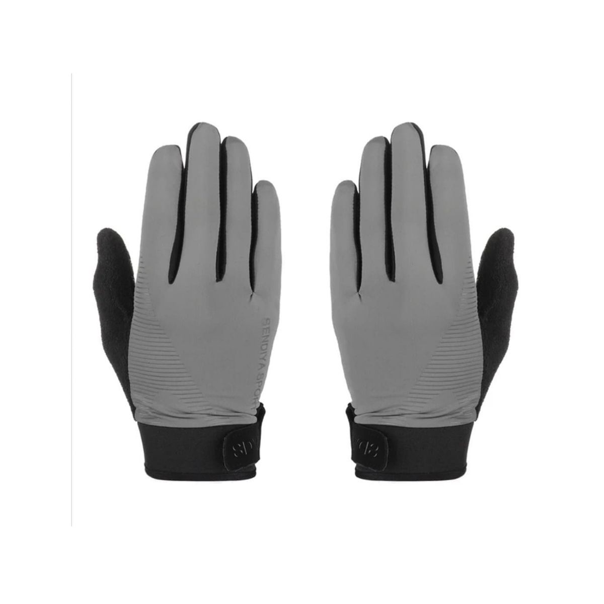 GENERICO - Guantes para ciclismo golf u otras actividades color gris