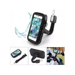 GENERICO - Soporte de teléfono para espejo retrovisor de motos