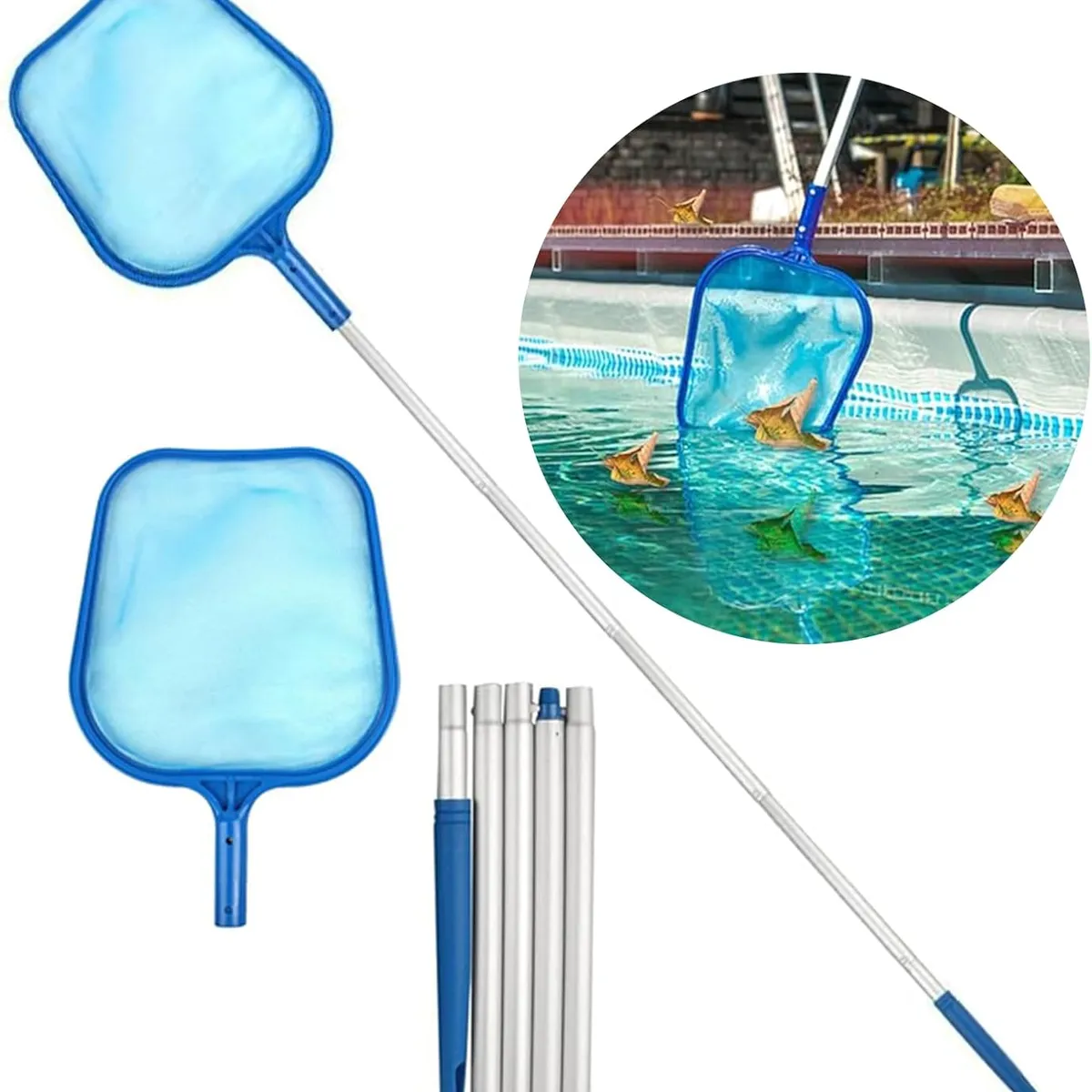 GENERICO - 88-160cm Red De Skimmer Para Piscina Para Piscinas Spas
