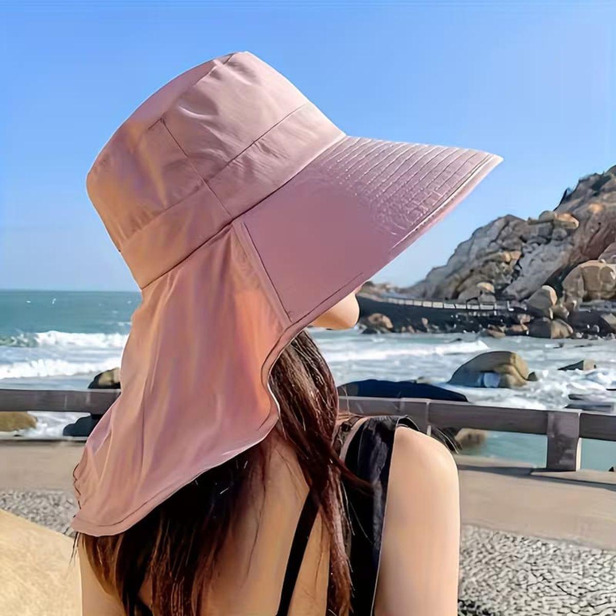 QIKUN - Sombrero Outdoor  Ala Ancha  Legionario - Protección UV ​