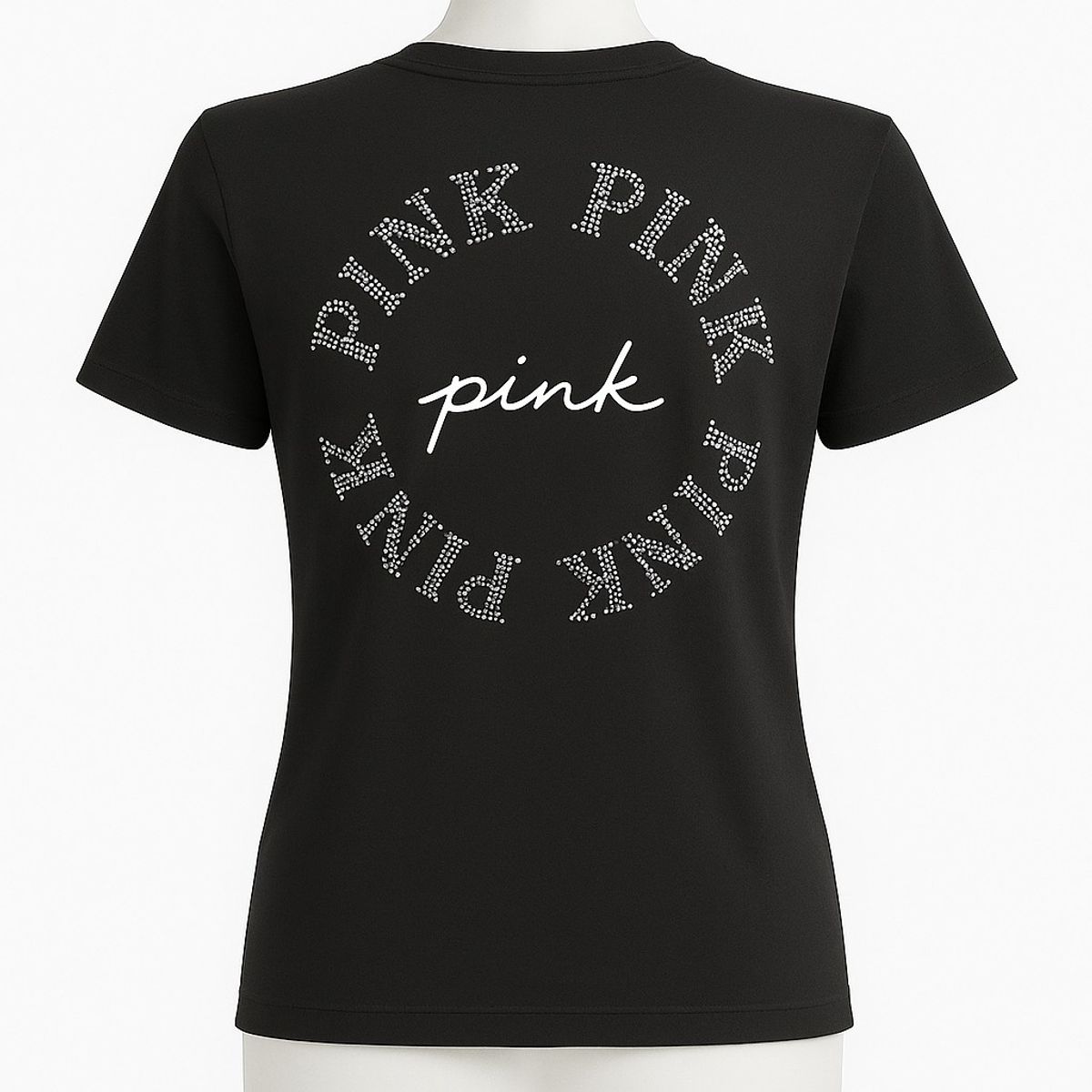 PINK - HERMOSA POLERA PINK DE VICTORIA’S SECRET ORIGINAL XS SIRVE PARA S