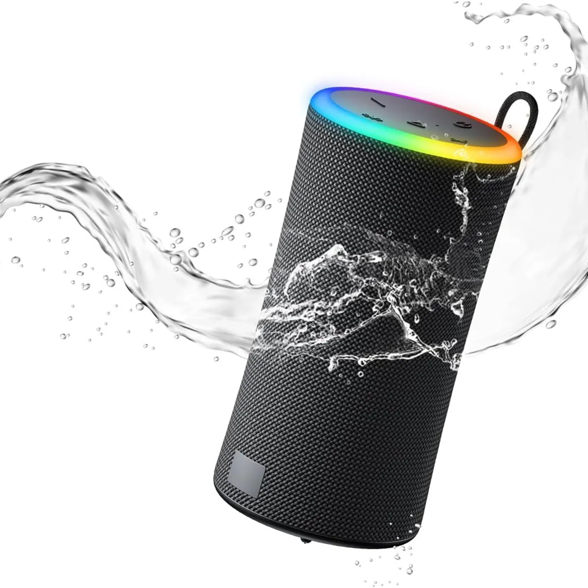 BLUEDREAMER - Altavoz Bluetooth Portátil con Emparejamiento Estéreo PX7 RGB