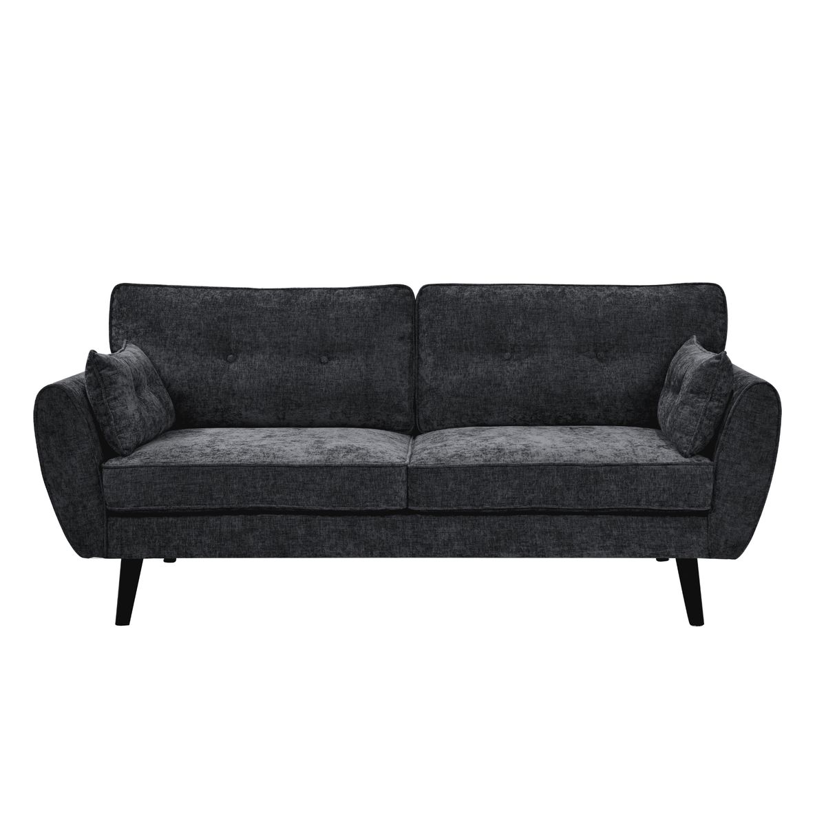 HOME MOBILI - Sofa 3 Cuerpos Astoria Gris