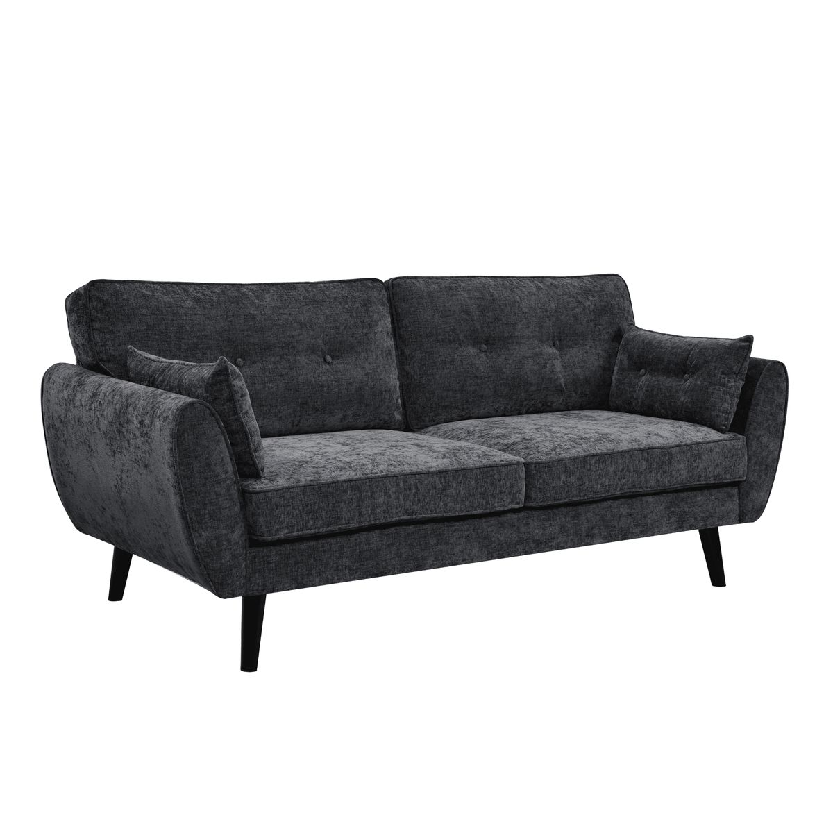 HOME MOBILI - Sofa 3 Cuerpos Astoria Gris