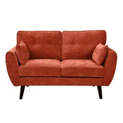 HOME MOBILI - Sofá 2 Cuerpos Astoria Terracota