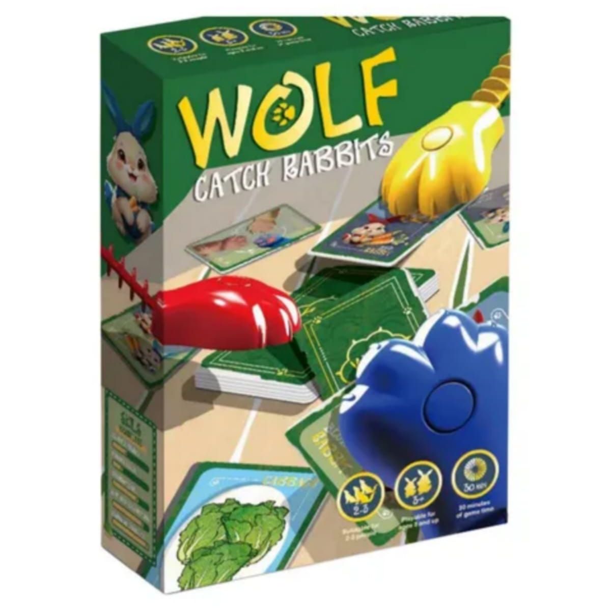 GENERICO - Juego De Mesa   Atrapa a Los Conejos Juego De Estrategia