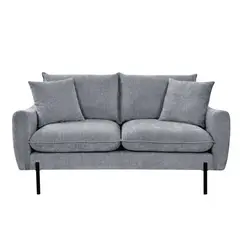 HOME MOBILI - Sofá 2 Cuerpos Carlton Gris
