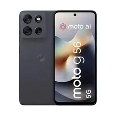 MOTOROLA - Moto G56 5G 256GB 8GB RAM Negro Pantalla 66″ 120Hz Cámara 50MP Batería 5000mAh