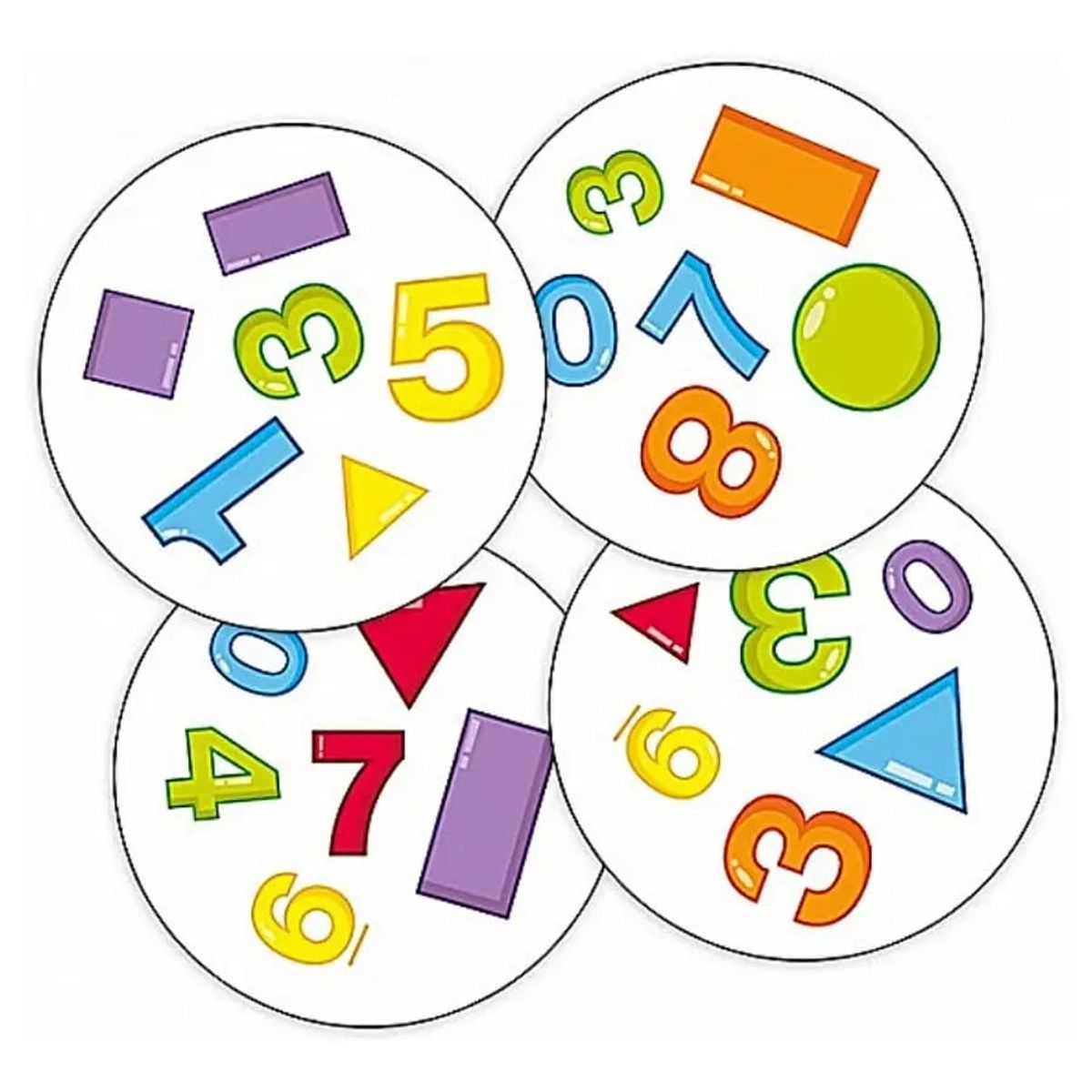 GENERICO - Dobble Spot It Juego De Mesa Cartas Numeros