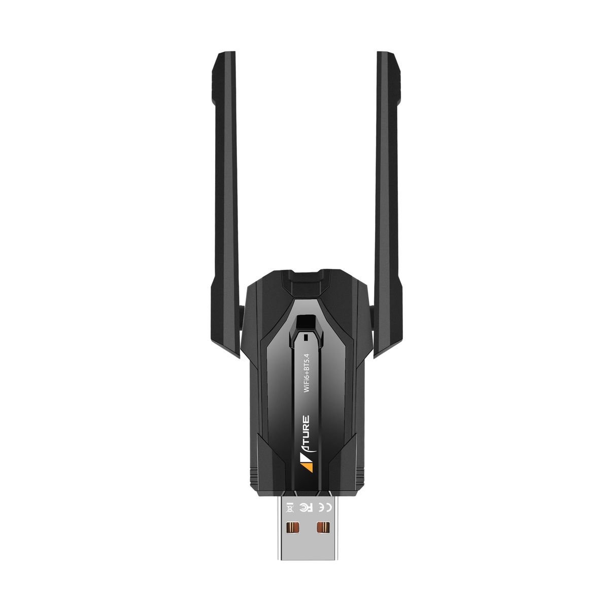 GENERICO - Adaptador USB WiFi 6 900Mbps y Bluetooth 5.4 Para PC 2.4g + 5g