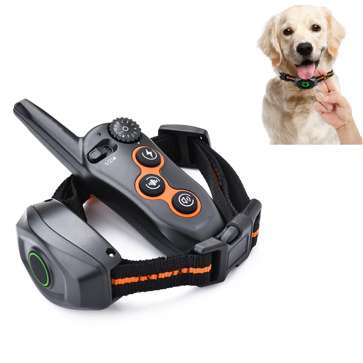 ATURE - Collar Eléctrico Entrenamiento Perros 7-45 Kg Impermeable