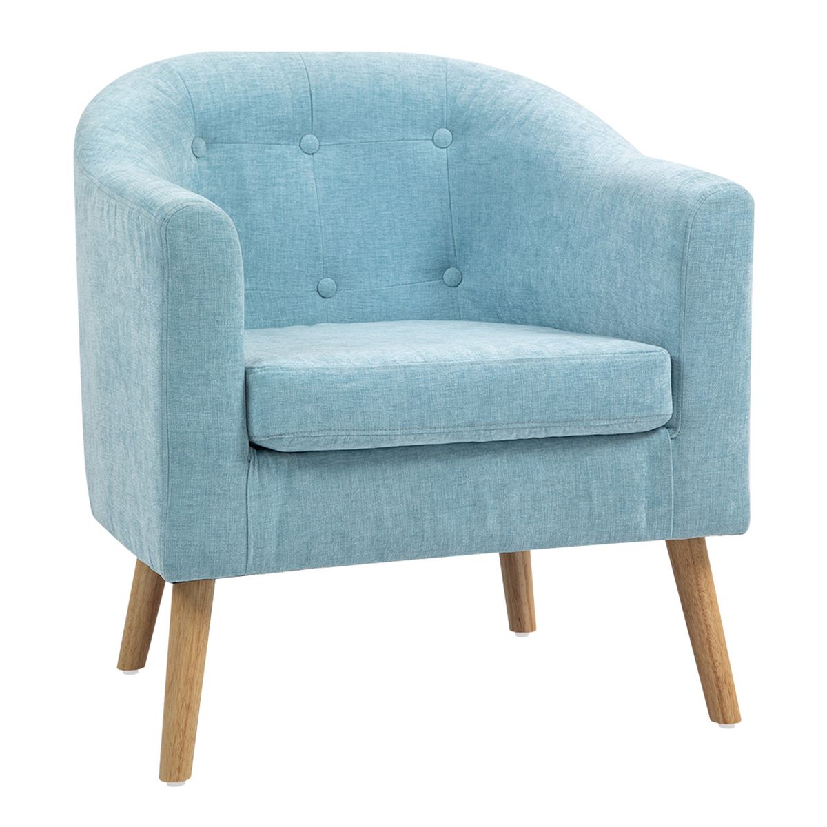 ELEMENT DESIGN - Poltrona 70x60x77CM para Dormitorio Apartamento Oficina Beige