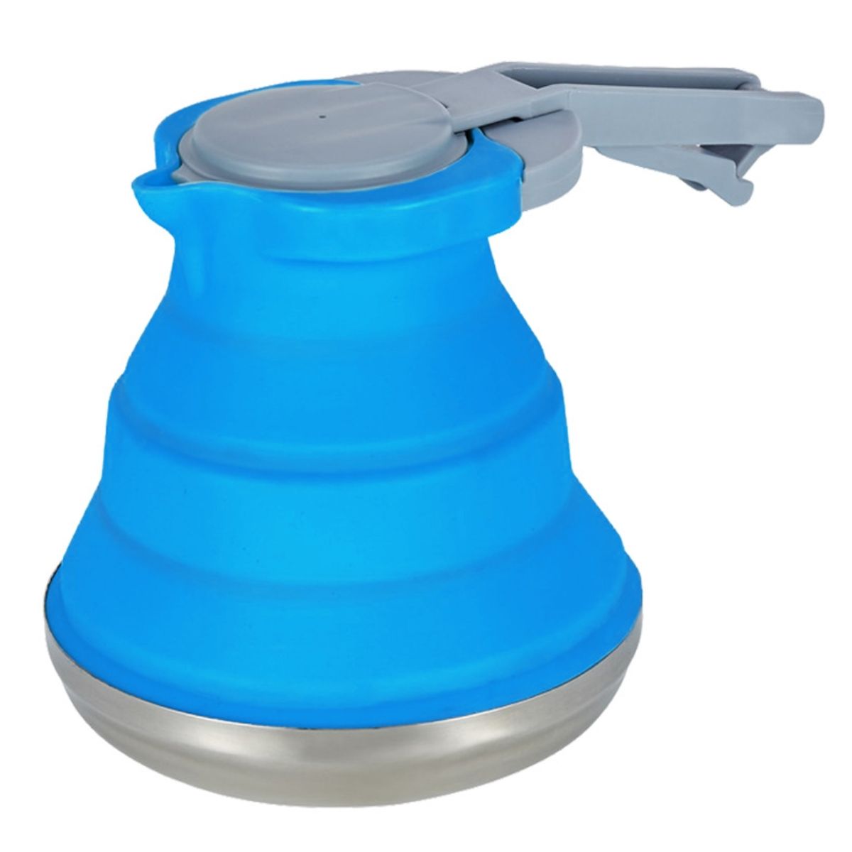 ATURE - Tetera Plegable Silicona Para Camping Caza Pesca Uso Diario