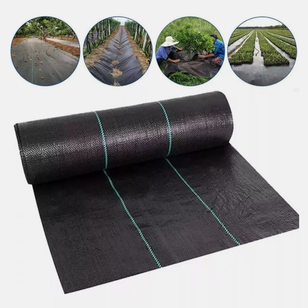 ATURE - Malla Antimaleza Cubresuelo Agricultura Horticultura 2m×100m