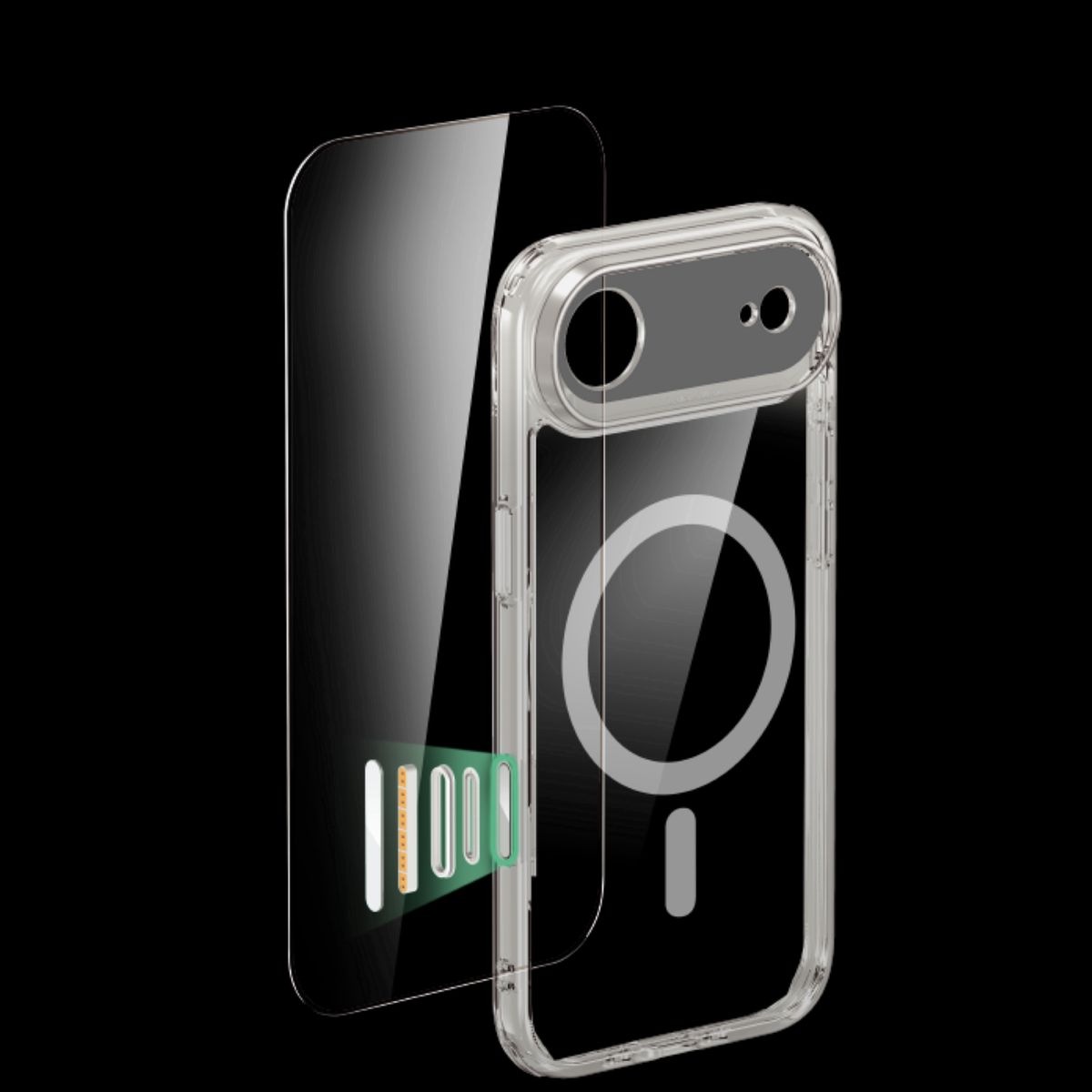 ESR - Para iPhone 17 Air - Pack Carcasa Magsafe + Vidrio Templado  Clear A1-02