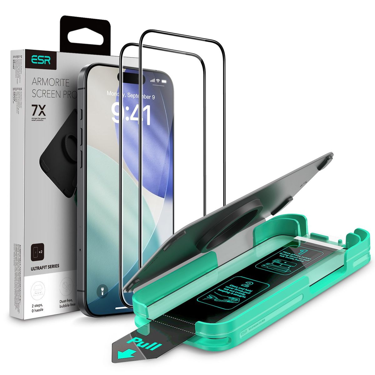 ESR - Para iPhone 17 Air - Vidrio Templado Blindado + Instalador  Clear A1-22