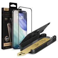 Para iPhone 17 Pro Max - Vidrio Templado Blindado + Instalador Clear A1-24