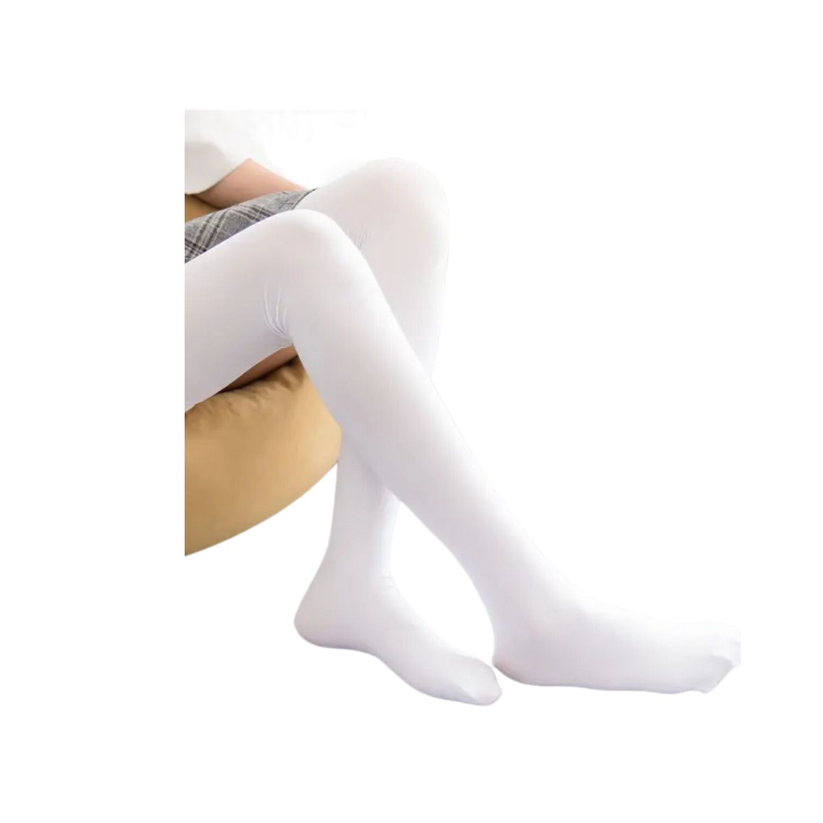 GENERICO - Pantys Blancas De Niña Accesorio Disfraz