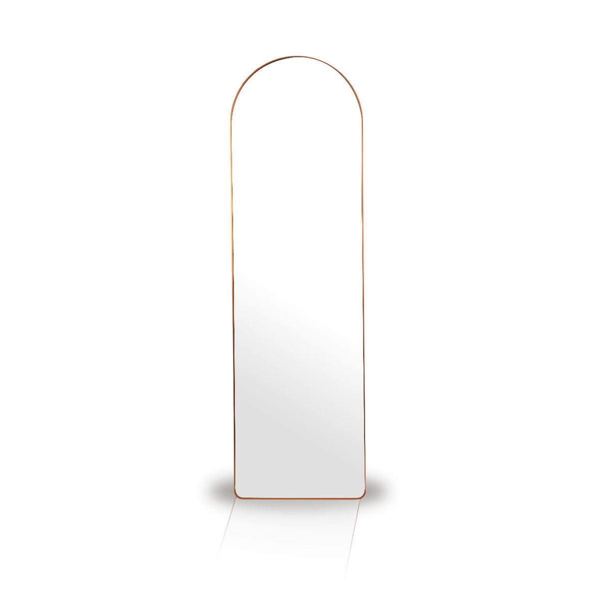 INSPIRACCI - Espejo de Pie Semicírculo Dorado 157x47cm