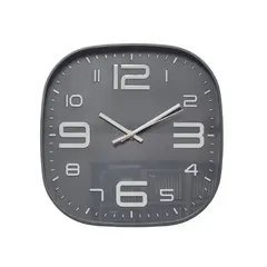 GENERICO - Reloj Mural Pared Moderno Color Gris 29x29 Cm