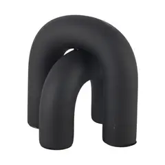 INSPIRACCI - Figura Decorativa Medio Nudo Negro 16cm