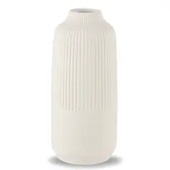 INSPIRACCI - Florero Cerámica Blanco 25cm