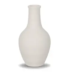 INSPIRACCI - Florero Cerámica Blanco 17cm