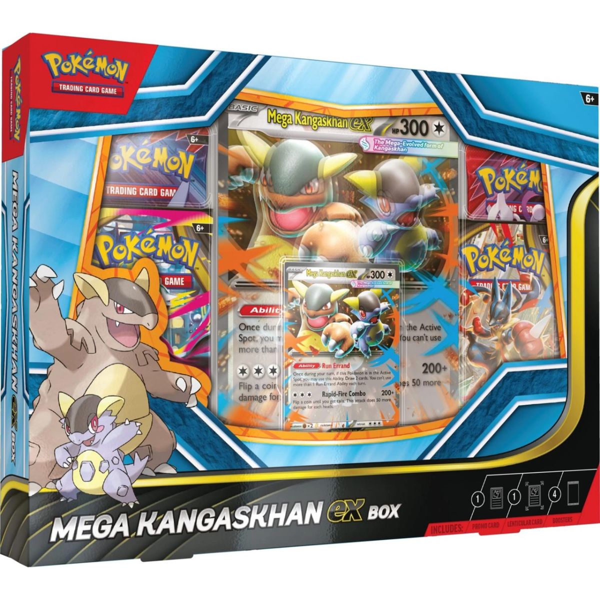 POKEMON - CARTAS POKEMON MEGA KANGASKHAN EX BOX ESPAÑOL