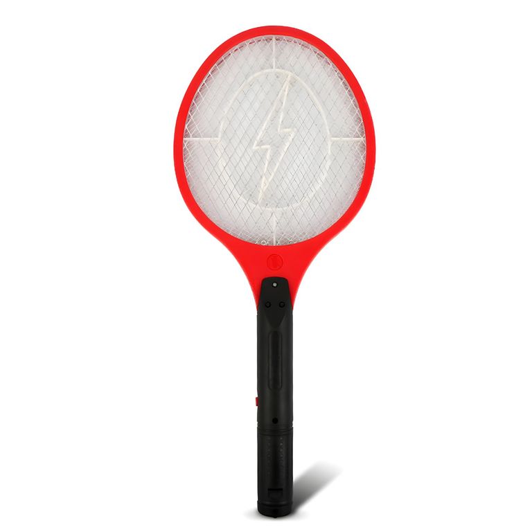 Raqueta Mata Mosquitos A pilas con Choque Seguro - PS