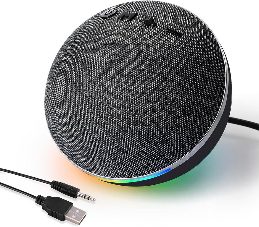 Parlante Gamer Bluetooth Con Rgb Luces Portatil Con 4 Modos