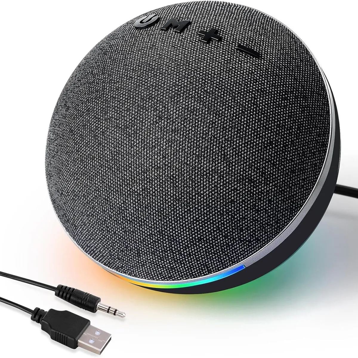 BLUEDREAMER - Parlante Gamer Bluetooth Con Rgb Luces Portátil Con 4 Modos